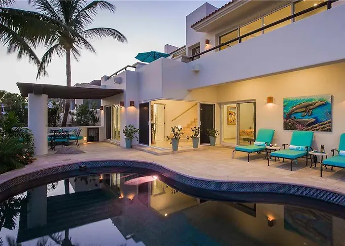 Saltwater Pool Private Villa With Ocean Views And Resort Access Villa Cabo San Lucas